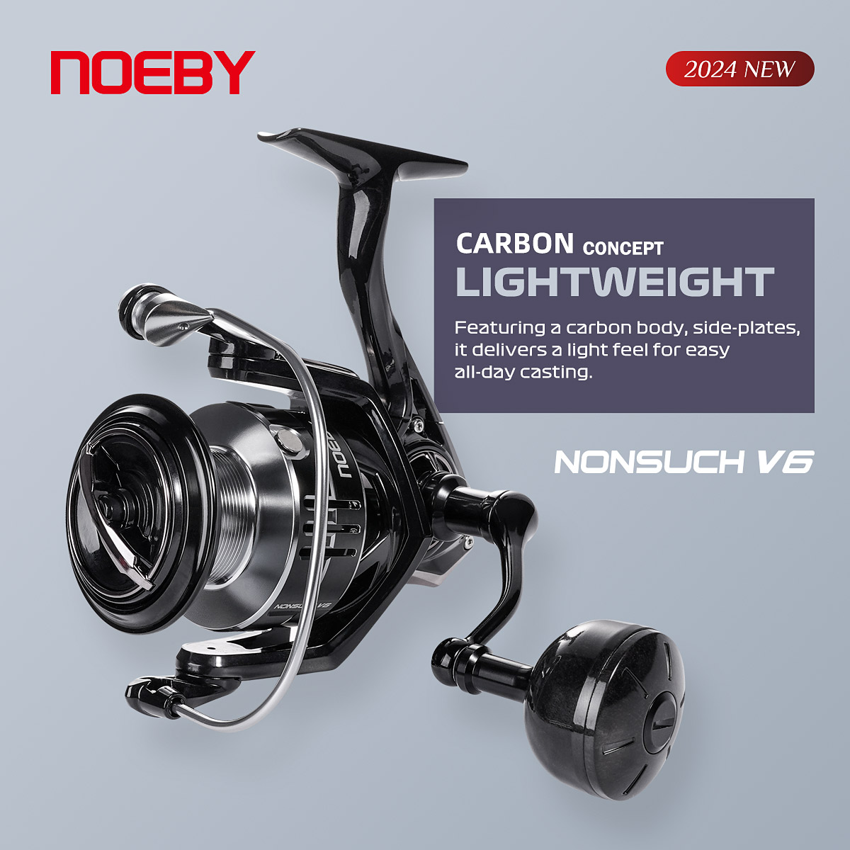 Daiwa Reel Fuego - Noeby Carbon Spinning Fishing Reel 2500