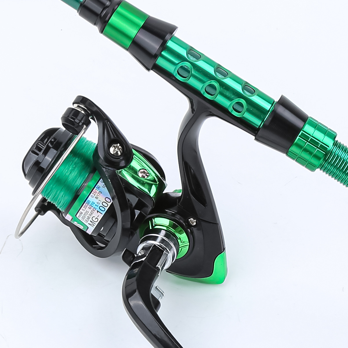 1.8 Meters Green Carbon Fiber  - đánh giá và giá Fishing Line Box