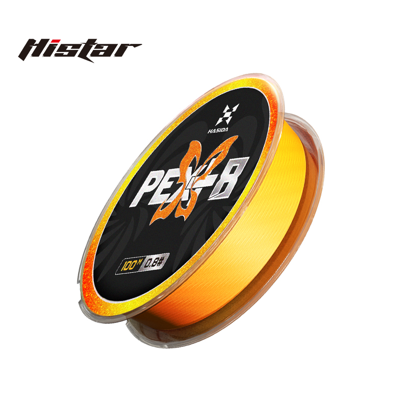 HASIDA Butterfly 100m 8Braided - đánh giá và giá Copolymer Line